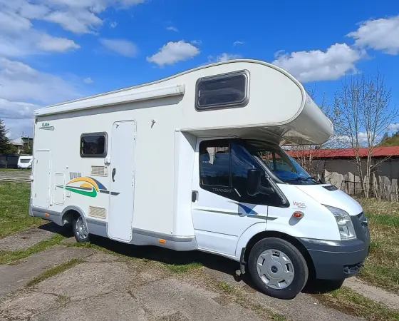 Ford/Chausson, obytný automobil, 6/6 osob, garáž/palanda - fotografie 6