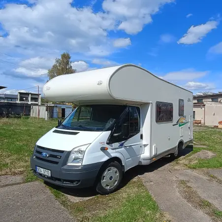 Ford/Chausson, obytný automobil, 6/6 osob, garáž/palanda - fotografie 7