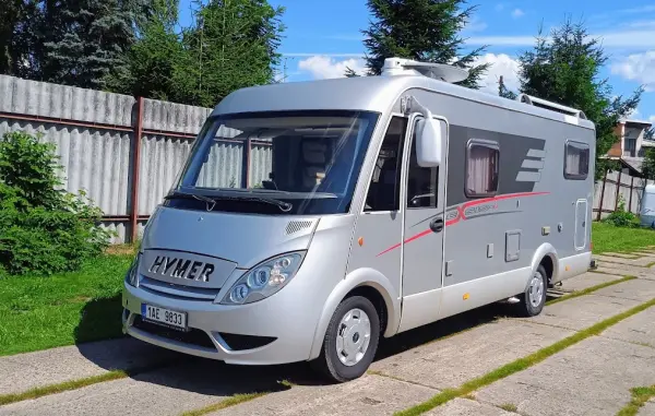 Hymer EX-562, 2x klima, solár, měnič, SKÚTR, zimní paket - Hymer 2008