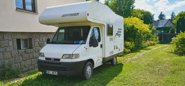 HYMER 5m – Fiat Ducato 2.8 i.d.TD – kompaktní obytňák - Hymer 2000