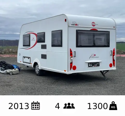 Bürstner 450 TS Premio, mover, - fotografie 2