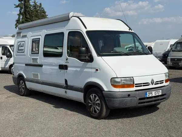 Renault KRS, markýza, držák kol (vada motoru) - Renault 2002