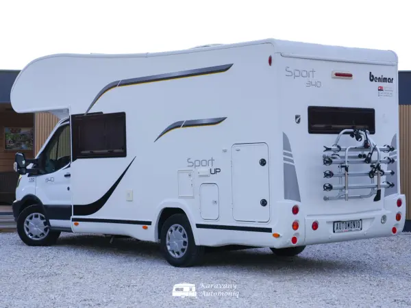 Benimar Sport 340UP Ford Markíza, Solar, Klíma, Nosič, TV, Sat, sprcha - fotografie 3
