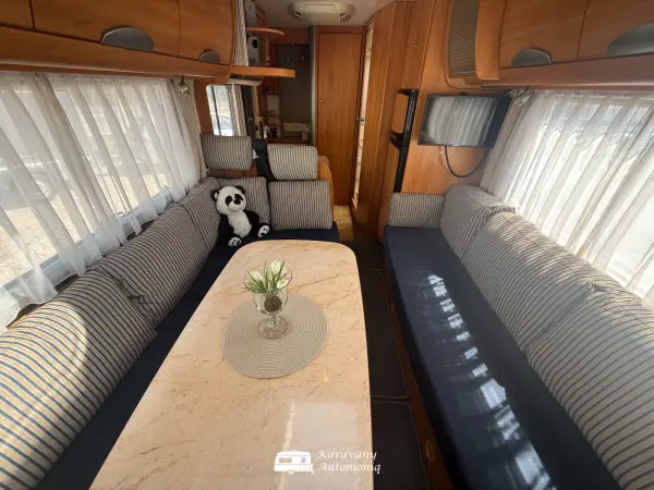 Hymer B 544 Fiat 2x Klíma, Solar, Ťažné, Sat + TV, Nosič - fotografie 9