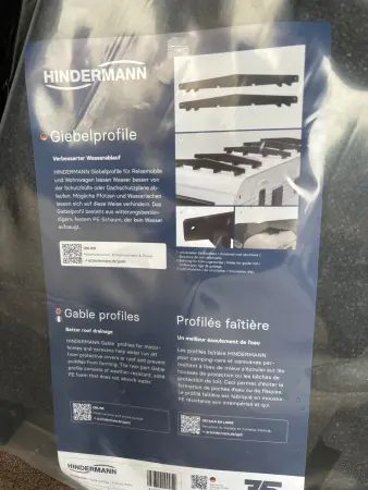 Střešní podložky pod krycí plachtu Hindermann - fotografie 3
