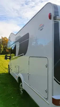 Fiat Ducato / Carado A464, solár, markýza, obří garáž - fotografie 10